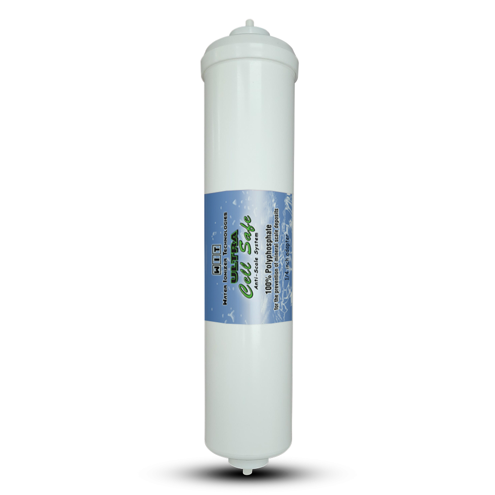 WIT :: Cell Safe Anti-Scale Hard Water Filter - ULTRA UPGRADE w/ 20% More Media!