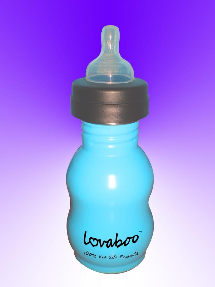 Lovaboo baby Bottle ( Blue)  Image