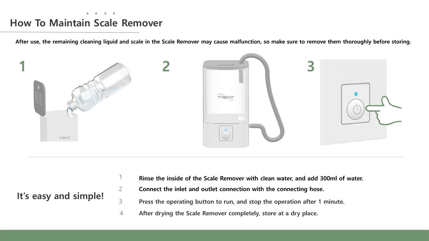 Tyent Scale Remover 13