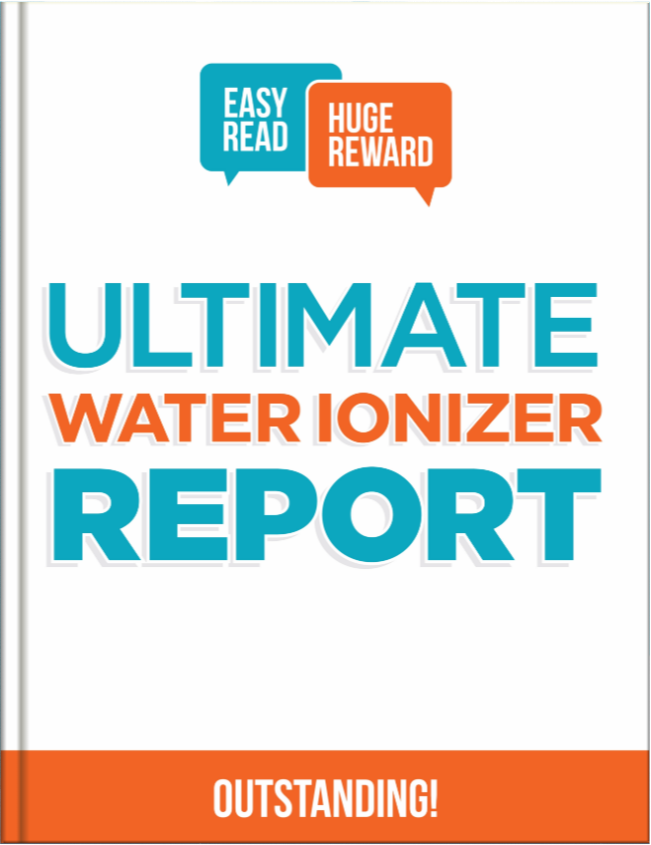 Ultimate Water Ionizer Report Ebook Cover